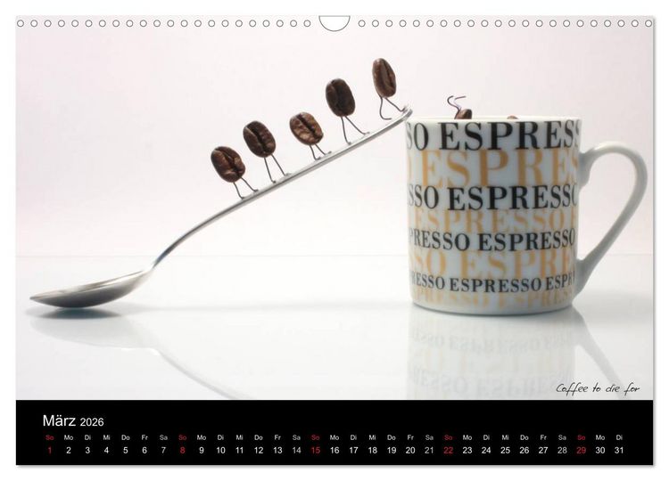 Produktbild: Kaffeefahrt 2026 DIN A4 Querformat (Wandkalender 2026 DIN A3 quer), CALVENDO Monatskalender