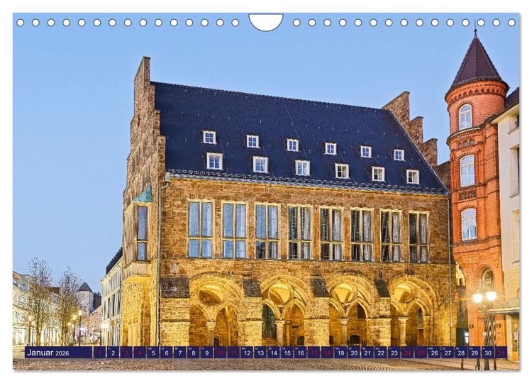 Produktbild: Minden &ndash; Stadt- und Naturmotive aus Ostwestfalen (Wandkalender 2026 DIN A4 quer), CALVENDO Monatskalender
