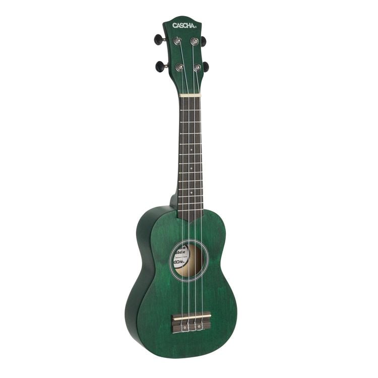 Produktbild: Soprano Ukulele Linden Green (incl. Bag unpadded, 3 Picks)