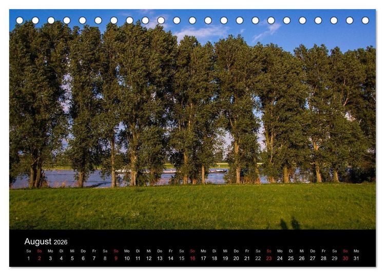 Produktbild: Meerbusch. Meerer Busch (Tischkalender 2026 DIN A5 quer), CALVENDO Monatskalender