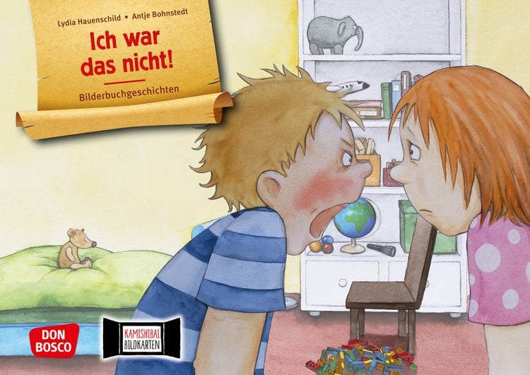 Produktbild: Ich war das nicht! Kamishibai Bildkartenset