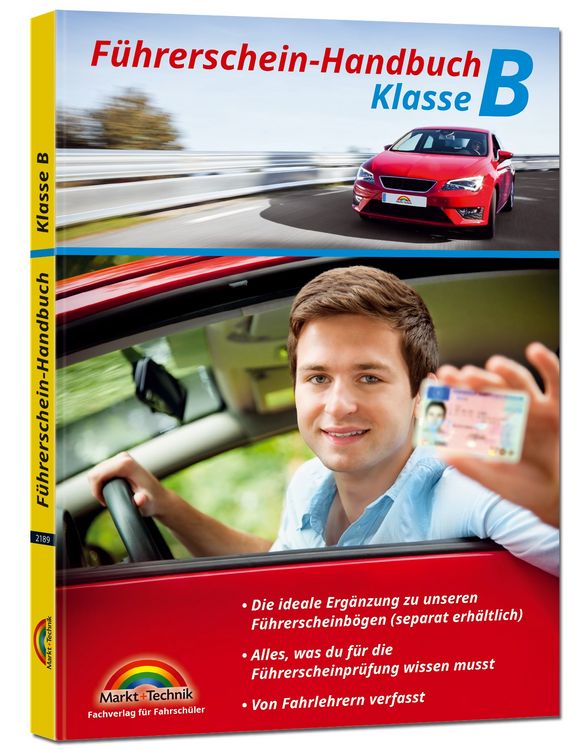 Produktbild: Führerschein Handbuch Klasse B - Auto - top aktuell