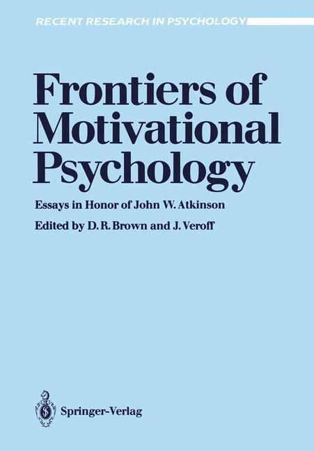 Produktbild: Frontiers of Motivational Psychology