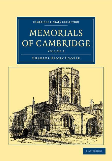 Produktbild: Memorials of Cambridge - Volume 3