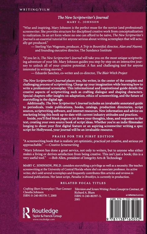 Produktbild: The New Scriptwriter's Journal