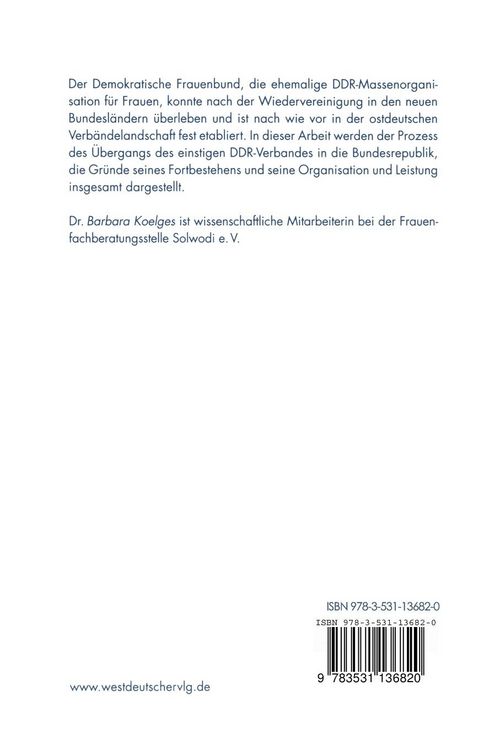 Produktbild: Der Demokratische Frauenbund