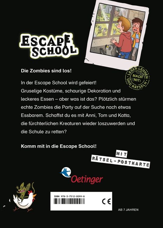 Produktbild: Escape School 4. Achtung, Zombies!