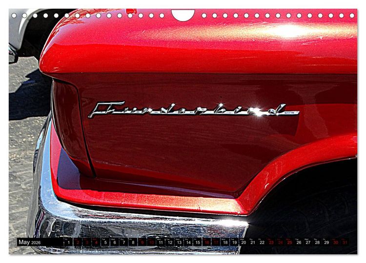 Produktbild: Ford Thunderbird (Wall Calendar 2026 DIN A4 landscape), CALVENDO 12 Month Wall Calendar