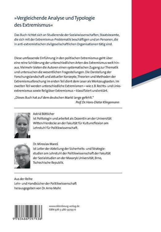 Produktbild: Extremismus