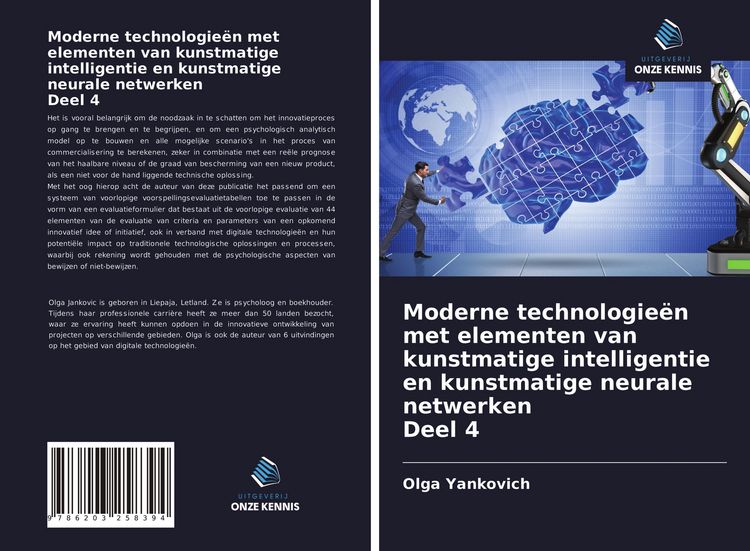 Produktbild: Moderne technologie&euml;n met elementen van kunstmatige intelligentie en kunstmatige neurale netwerken Deel 4