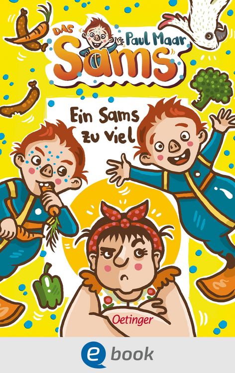 Produktbild: Das Sams 8. Ein Sams zu viel
