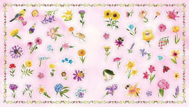 Produktbild: A Nature Lover's Sticker Book