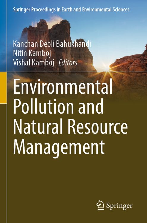 Produktbild: Environmental Pollution and Natural Resource Management