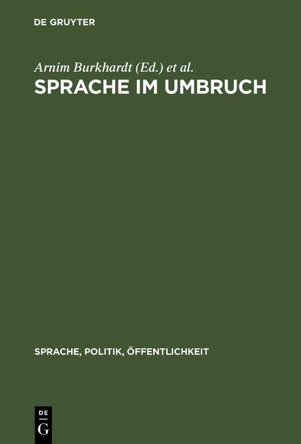 Produktbild: Sprache im Umbruch