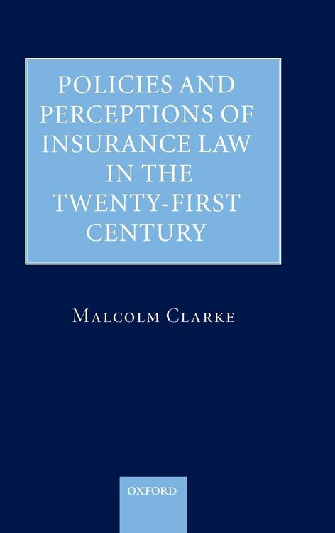 Produktbild: POLIC PERCEPT INSURANCE LAW 21C C