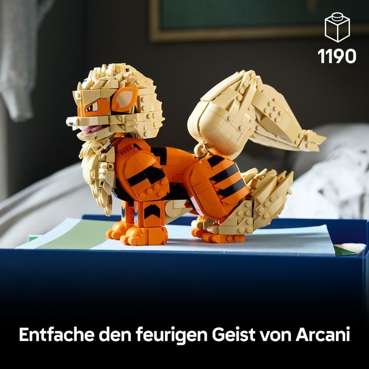 Produktbild: LEGO Pok&eacute;mon Arkani Modellbau - Mit Beweglicher Pok&eacute;mon Figur 72160