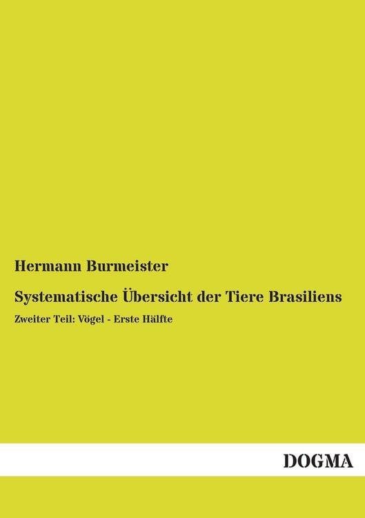 Produktbild: Systematische &Uuml;bersicht der Tiere Brasiliens