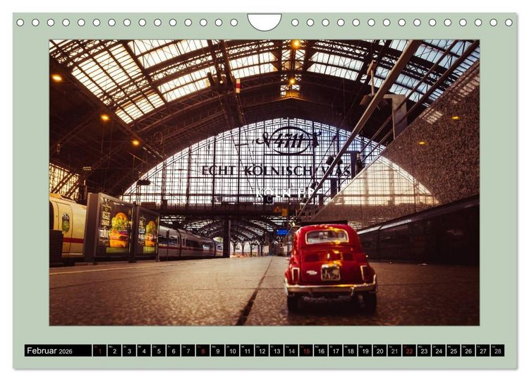 Produktbild: Die Knutschkugel in K&ouml;ln (Wandkalender 2026 DIN A4 quer), CALVENDO Monatskalender