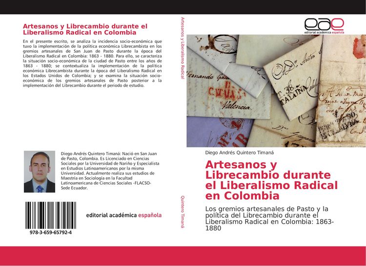 Produktbild: Artesanos y Librecambio durante el Liberalismo Radical en Colombia