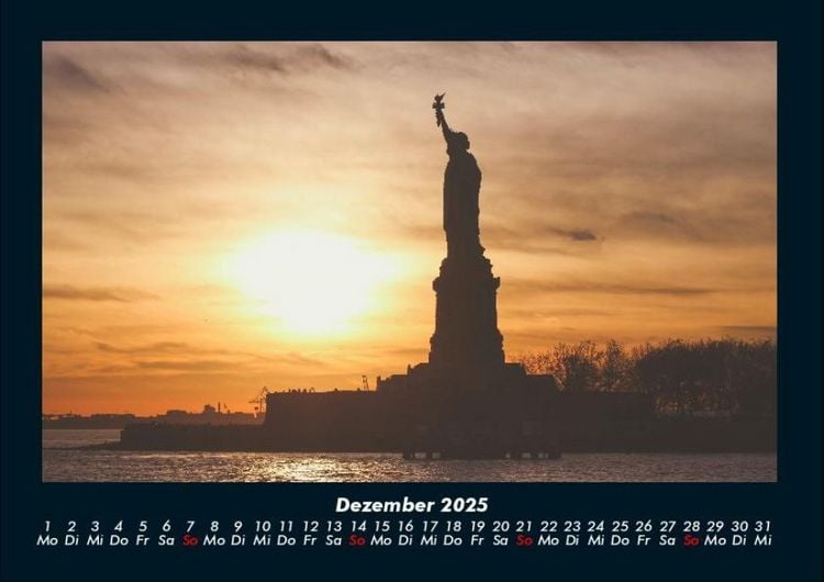 Produktbild: New York 2025 Fotokalender DIN A4