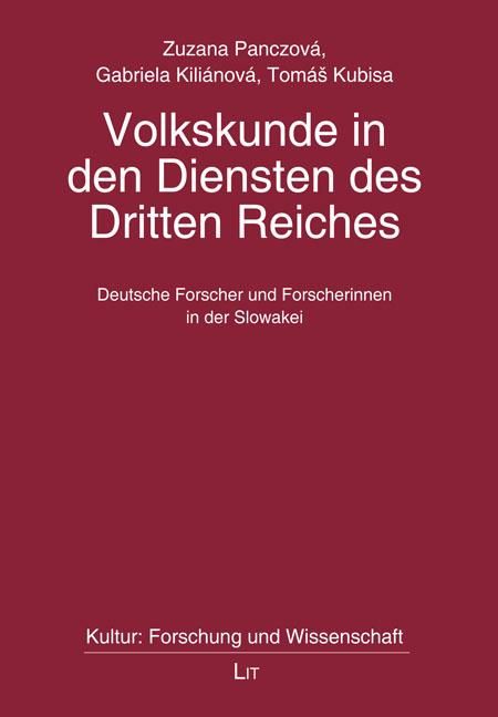 Produktbild: Panczov&aacute;, Z: Volkskunde in den Diensten des Dritten Reiches