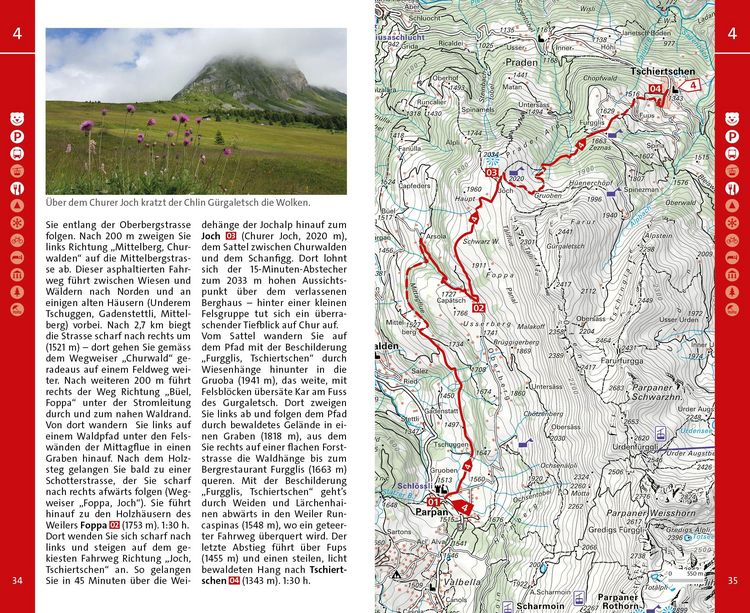 Produktbild: K&uuml;mmerly+Frey Wanderf&uuml;hrer Graub&uuml;nden Nord