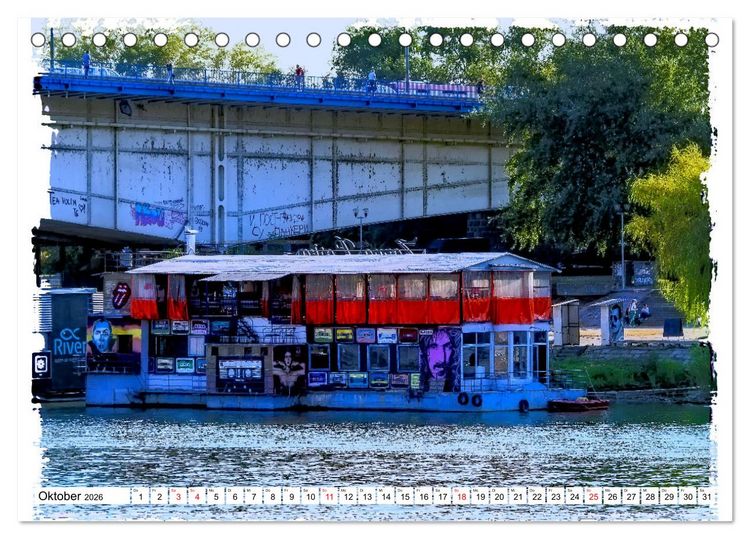 Produktbild: Belgrad zwischen Historie und Moderne (Tischkalender 2026 DIN A5 quer), CALVENDO Monatskalender