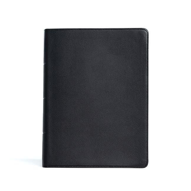 Produktbild: CSB Life Counsel Bible, Black Genuine Leather