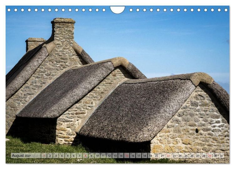 Produktbild: Bretagne - Felsenk&uuml;ste, Sandstr&auml;nde und viel zu sehen (Wandkalender 2027 DIN A4 quer), CALVENDO Monatskalender