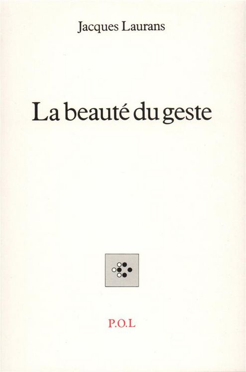 Produktbild: La beaut&eacute; du geste