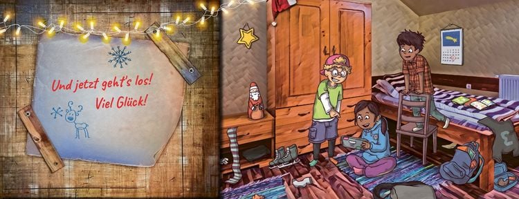 Produktbild: Findet den Schatz! - Ein Escape-Adventskalender f&uuml;r Kids