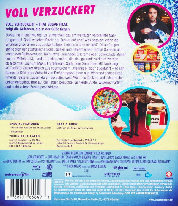 Produktbild: Voll verzuckert - That Sugar Film