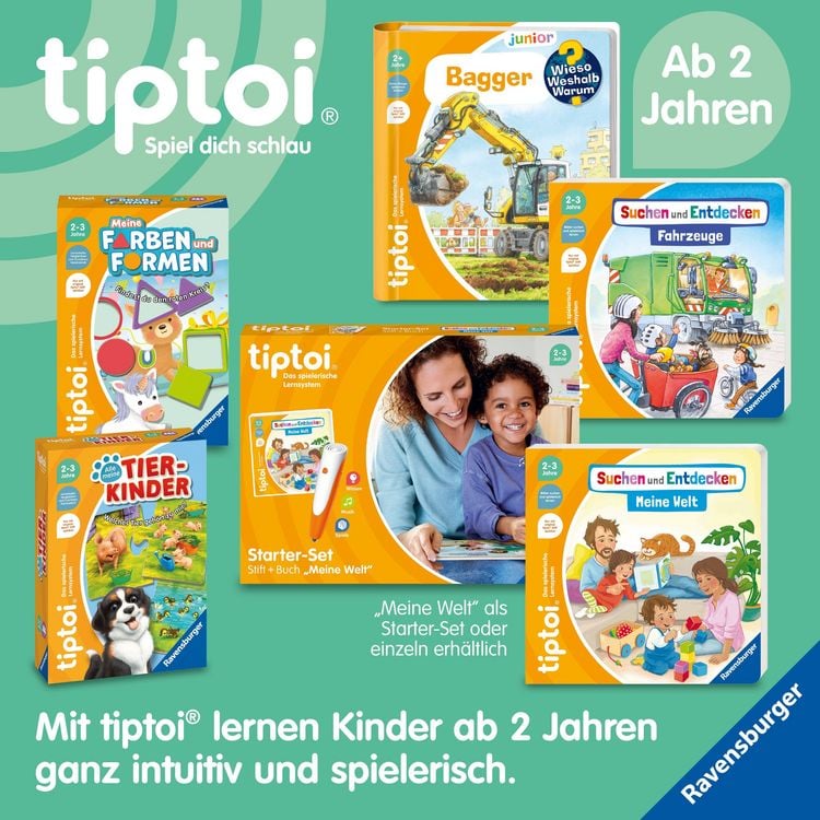 Produktbild: tiptoi&reg; Wieso? Weshalb? Warum? junior - Bagger