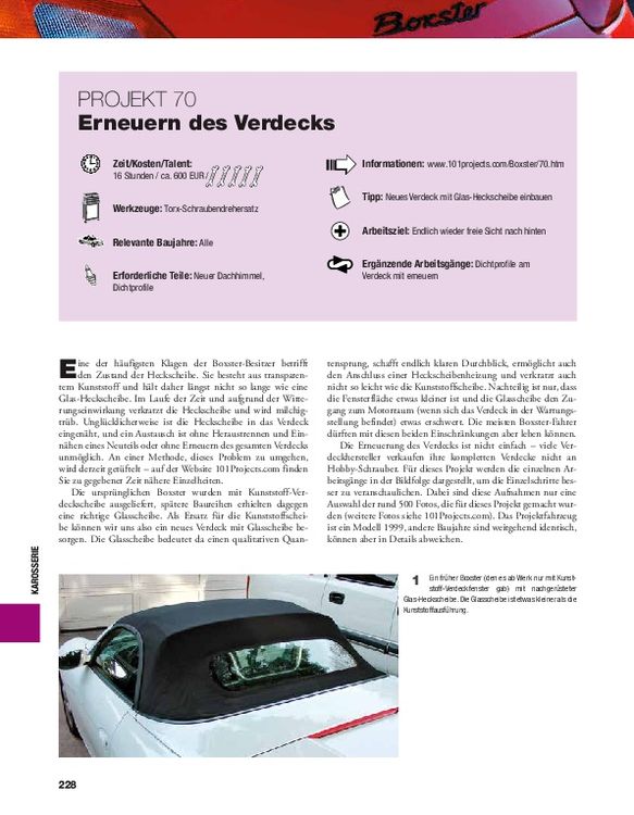 Produktbild: Das Porsche Boxster 986/987 Schrauberhandbuch