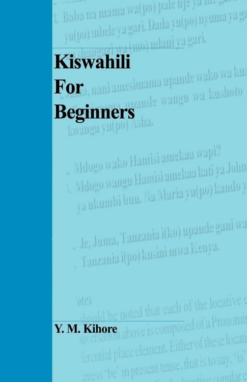 Produktbild: Kiswahili for Beginners