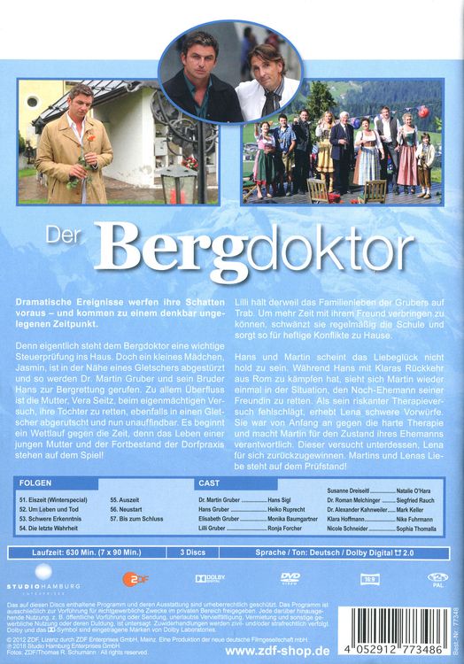 Produktbild: Der Bergdoktor - Staffel 5 [3 DVDs]