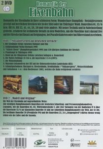 Produktbild: Romantik der Eisenbahn - Modell & Original und Nostalgieszenen auf Deutschen Strecken [2 DVDs]