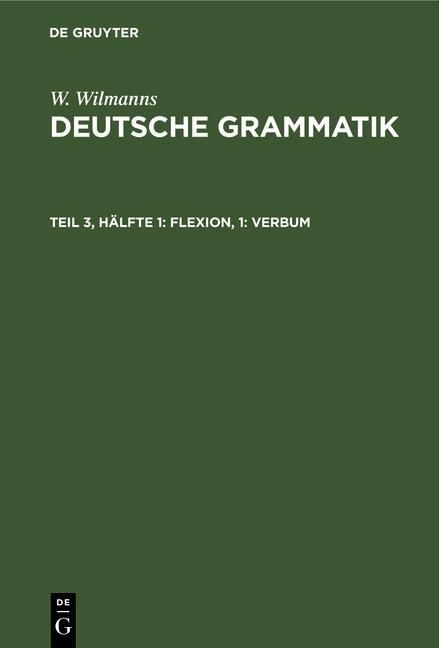 Produktbild: Flexion, 1: Verbum