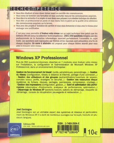 Produktbild: Windows XP Professionnel