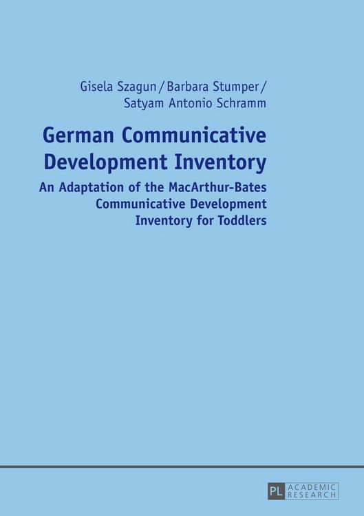 Produktbild: German Communicative Development Inventory