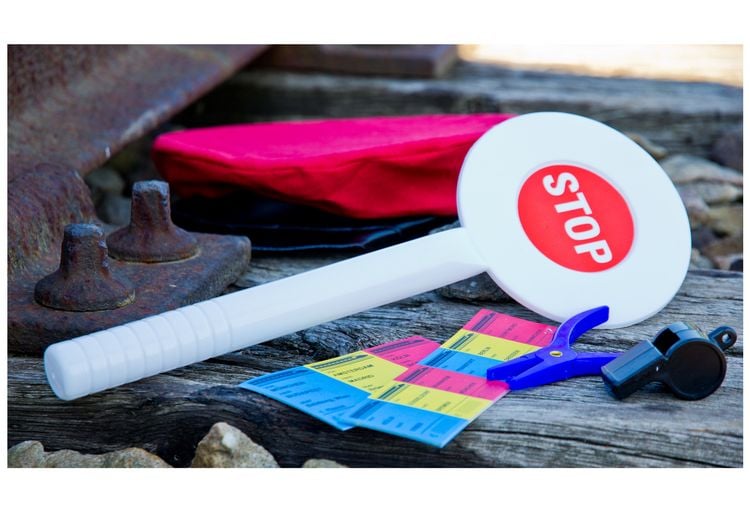 Produktbild: Speedzone Schaffner-Spielset 5-teilig