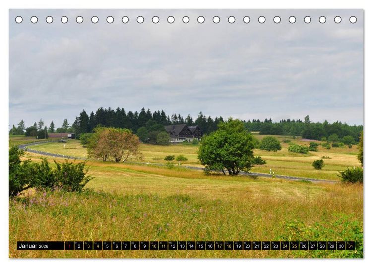 Produktbild: Rh&ouml;ner Impressionen (Tischkalender 2026 DIN A5 quer), CALVENDO Monatskalender