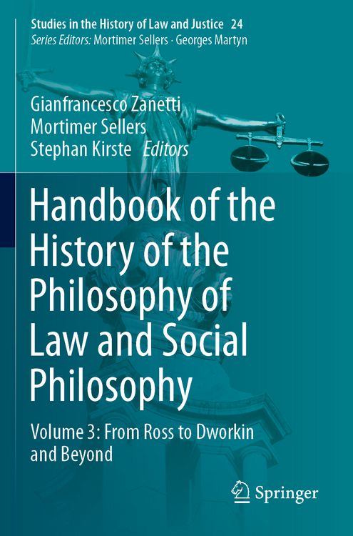 Produktbild: Handbook of the History of the Philosophy of Law and Social Philosophy