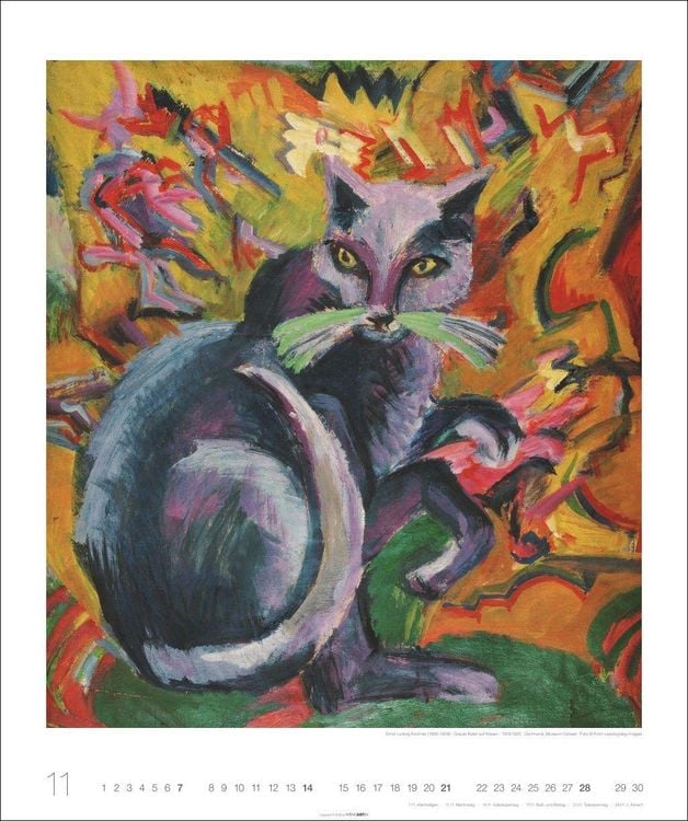 Produktbild: Katzen in der Kunst Edition Kalender 2027
