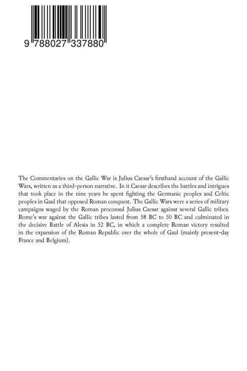 Produktbild: The Gallic War