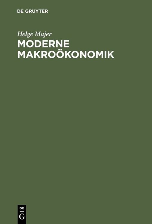 Produktbild: Moderne Makro&ouml;konomik