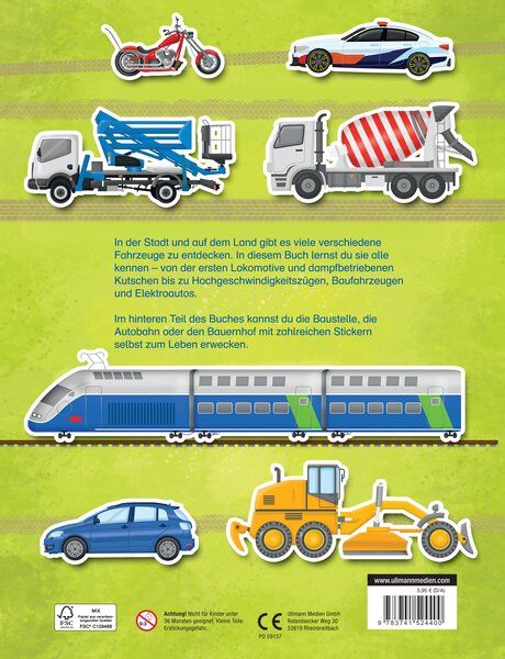 Produktbild: Z&uuml;ge, Autos und Lastwagen