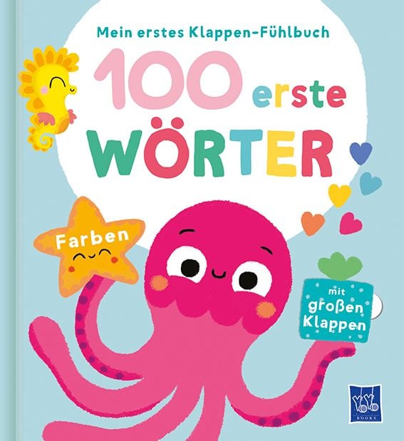 Produktbild: Mein erstes Klappen-F&uuml;hlbuch - 100 erste W&ouml;rter - Farben