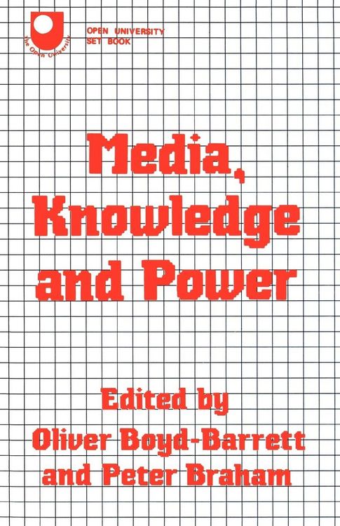 Produktbild: Media, Knowledge and Power