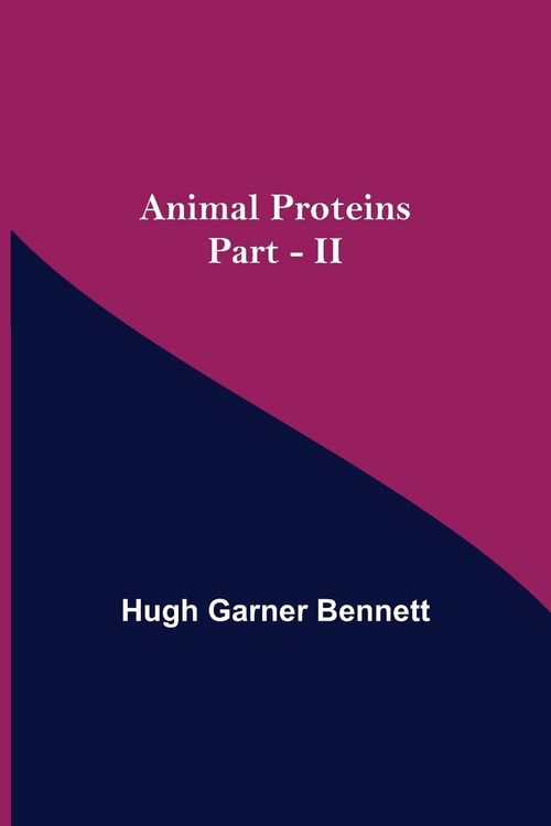 Produktbild: Animal Proteins Part - II